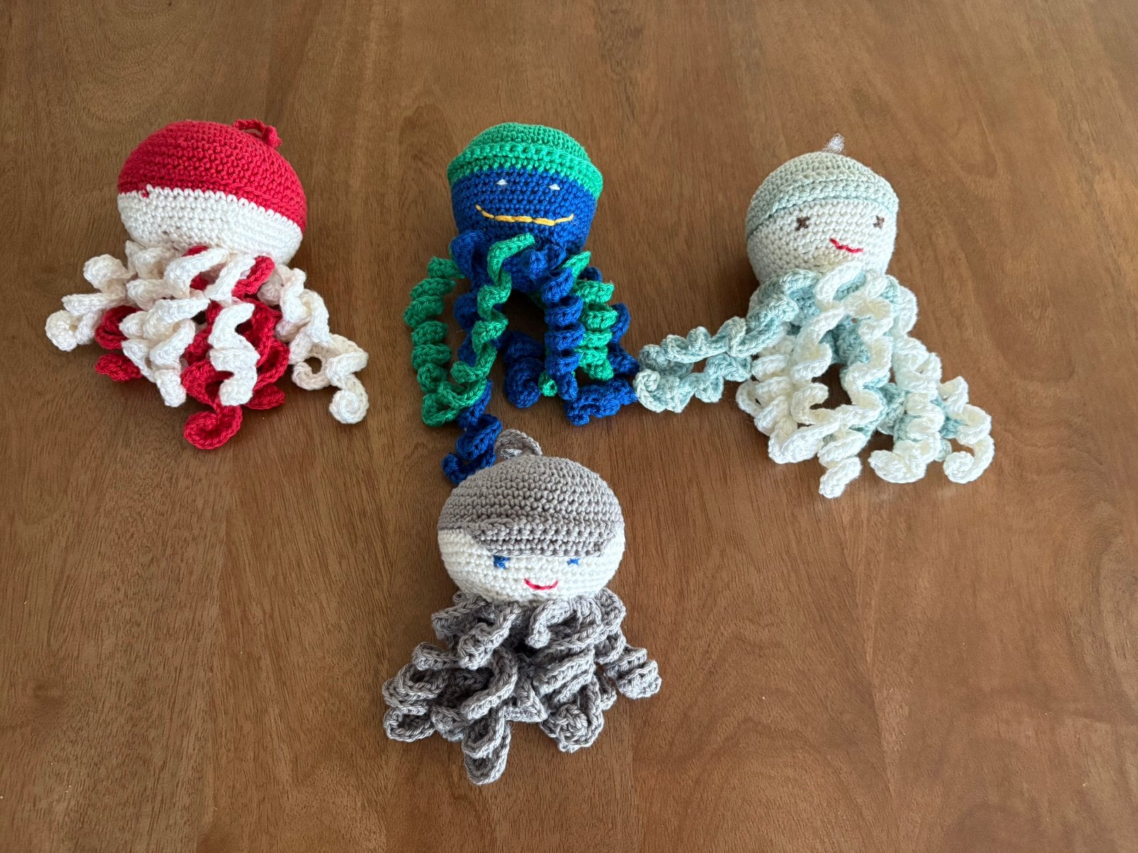 Gehaakte octopus voor couveuse prematuur baby, Ophalen of Verzenden, Nieuw, Overige typen
