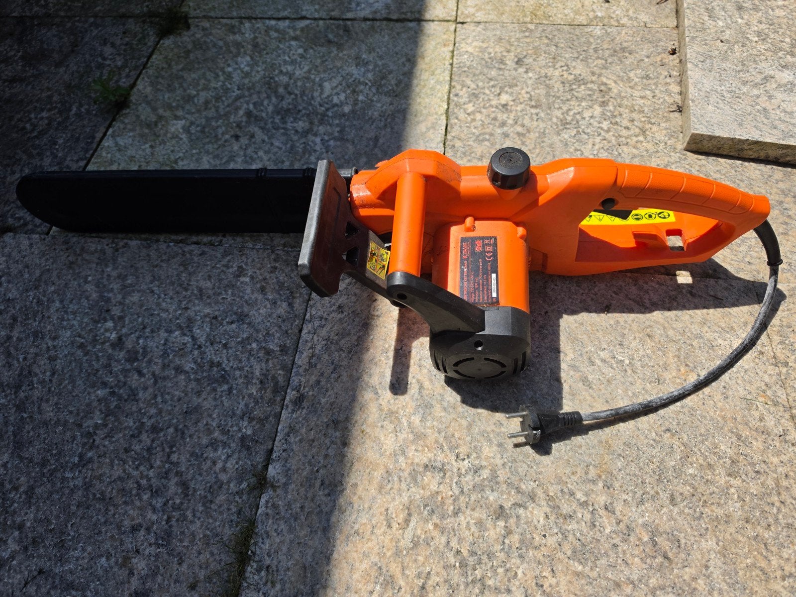 Kibani Elektrische kettingzaag - Zo goed als nieuw, Onbekend, 70 mm of meer, Kettingzaag, Ophalen of Verzenden