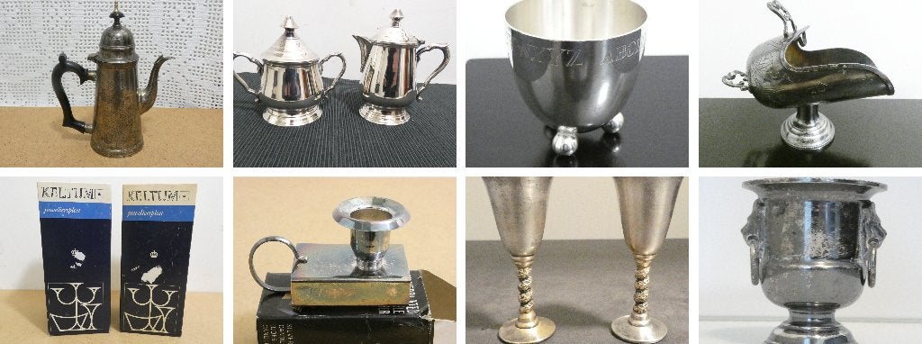 collectie (silver plated) voorwerpen [1692], Ophalen of Verzenden