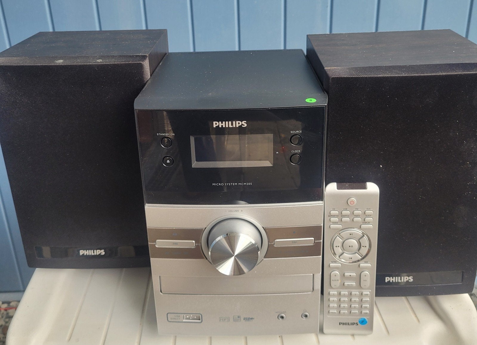 Philips Boekenplank Stereo MCM -205, Audio, Tv en Foto, Ophalen, Philips, Zo goed als nieuw, Cd-speler