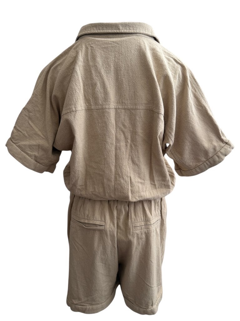 By-Bar playsuit L, Maat 38/40 (M), Beige, Ophalen of Verzenden, Zo goed als nieuw