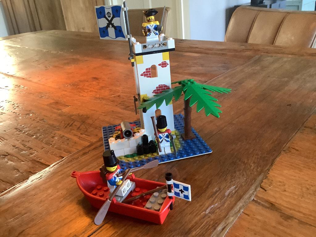 Lego vintage Sabre Island 6265 (met bouwtekening), Ophalen of Verzenden, Gebruikt, Complete set, Lego