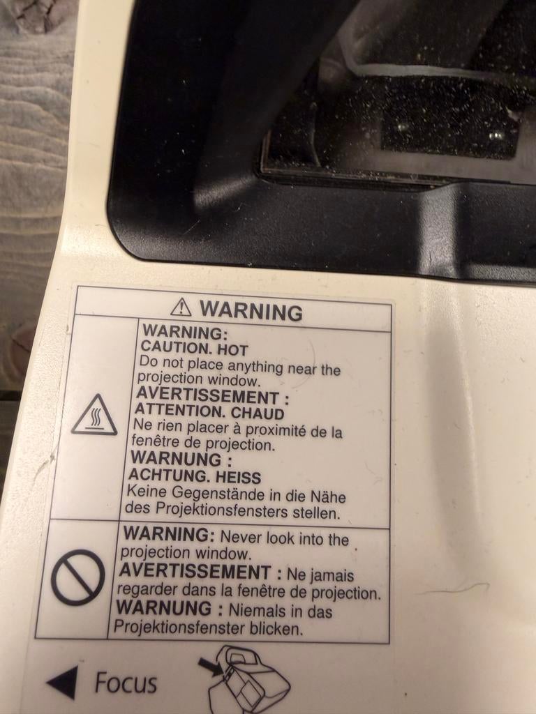 Epson EB-480 Beamer, Ophalen, Zo goed als nieuw, LCD, Overige resoluties