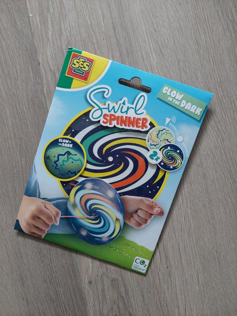 SES Swirl Spinner Glow in the Dark | nieuw, Ophalen of Verzenden, Nieuw, Jongen of Meisje