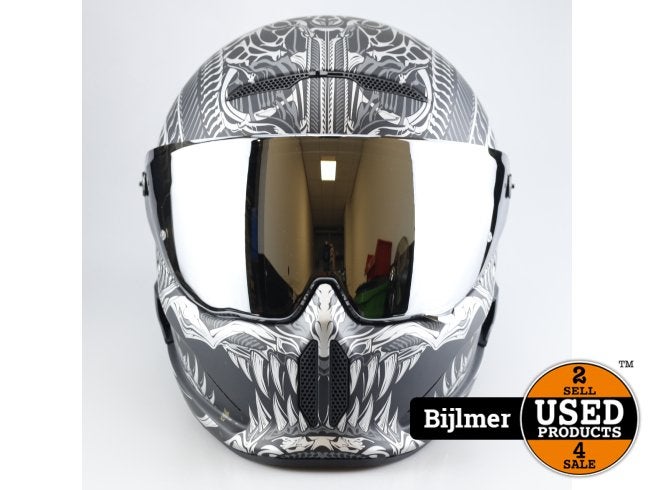 Ruroc Reaper M/L Integraal  Helm + Chrome Visor, Flex Ltd., Zo goed als nieuw, https://flex.com/contact-us, Nobelstraat 10, 5807 GA Oostrum LB, Limburg, Nederland