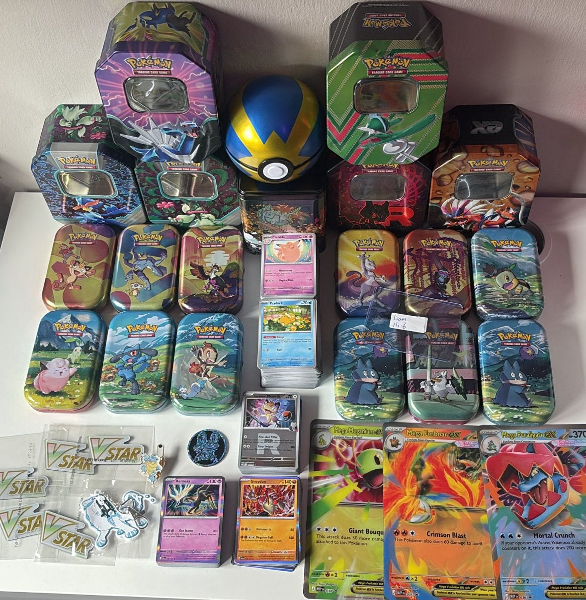 Pokemon LOT te koop, Ophalen of Verzenden, Zo goed als nieuw, Meerdere kaarten
