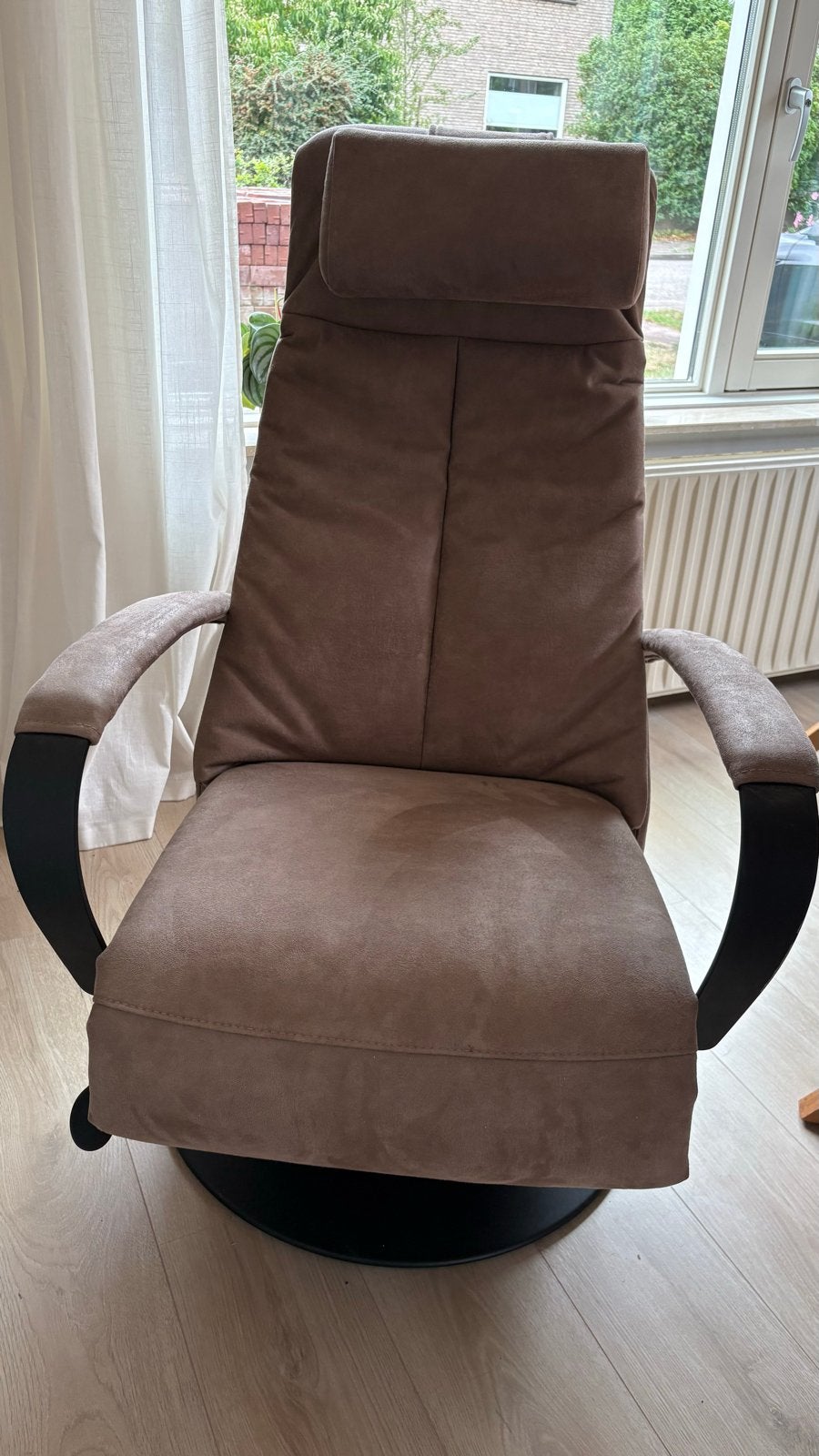 Prominent Relaxfauteuil  - Zo goed als nieuw, Ophalen, Bruin, Zo goed als nieuw, Eén