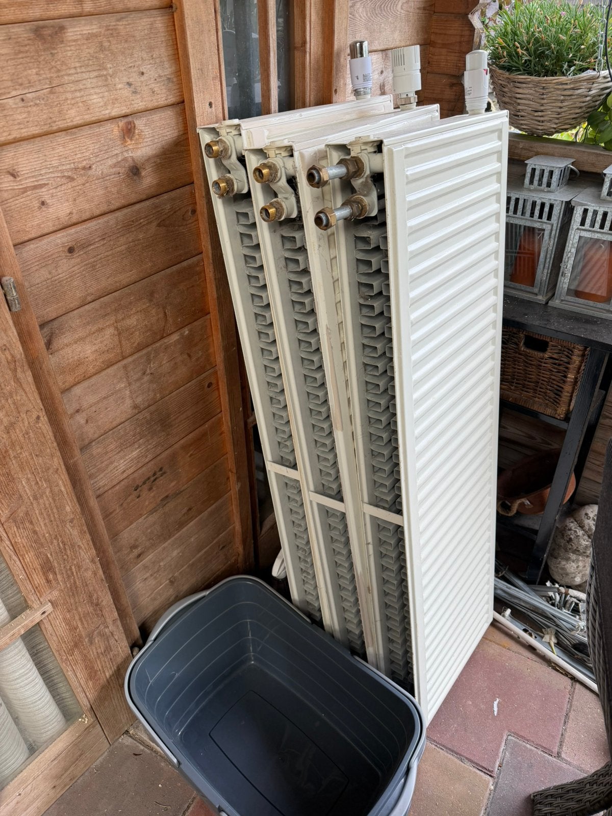 3 radiatoren, Ophalen, 30 tot 80 cm, Kachel, Zo goed als nieuw