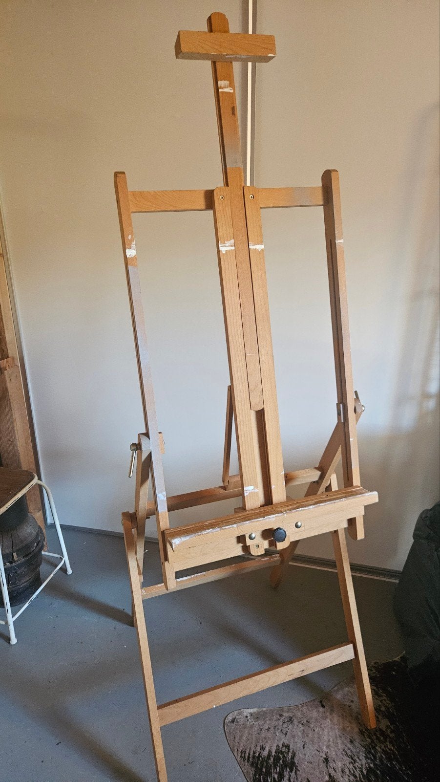 Inklapbare schildersezel, Ophalen, Gebruikt, Ezel