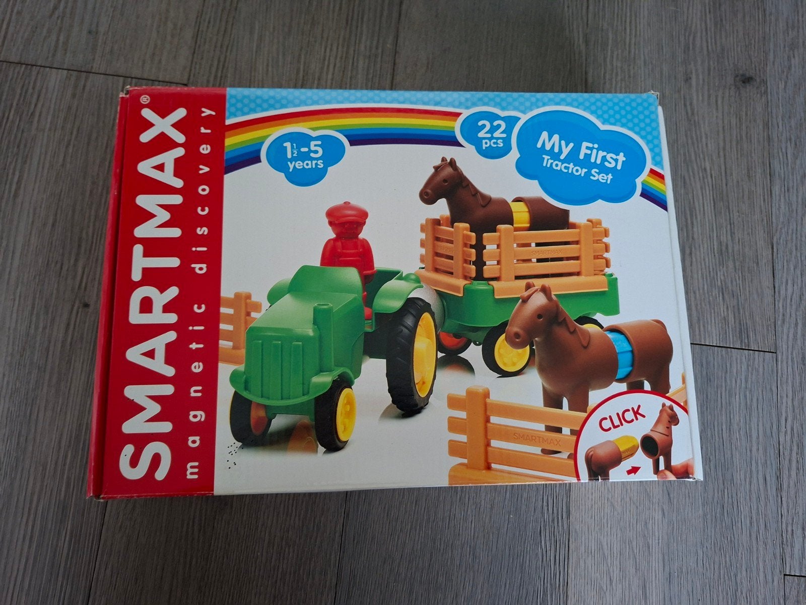 SmartMax My First Tractor Set - Magnetisch Bouwspeelgoed, Kinderen en Baby's, Speelgoed | Educatief en Creatief, Ophalen of Verzenden