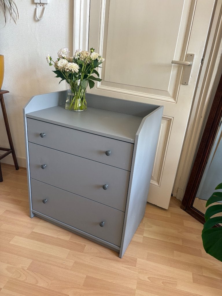 Hauga IKEA ladekast, Ophalen, 50 tot 100 cm, Zo goed als nieuw, 3 of 4 laden