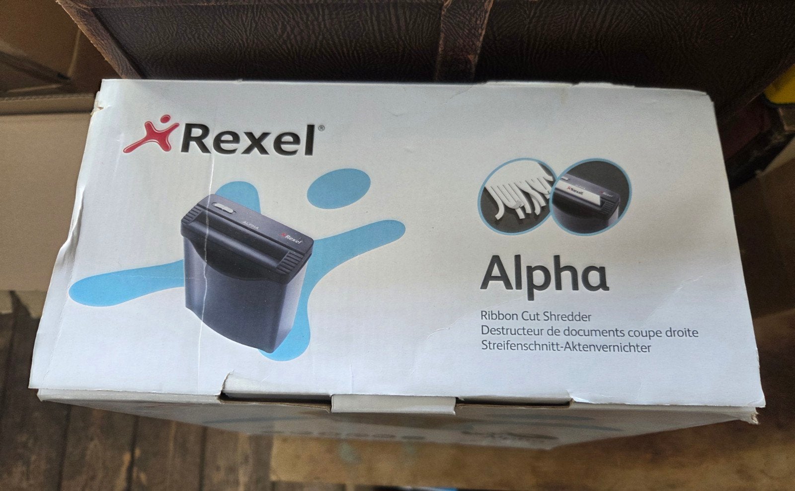 Rexel Alpha Ribbon Cut Shredder - Nieuw in doos, Ophalen of Verzenden