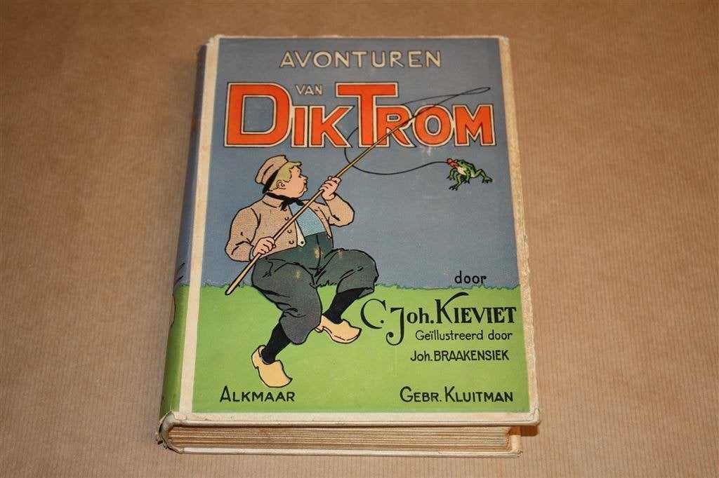 Avonturen van Dik Trom. 3e druk 1939. Met stofomslag., Ophalen of Verzenden, Gelezen