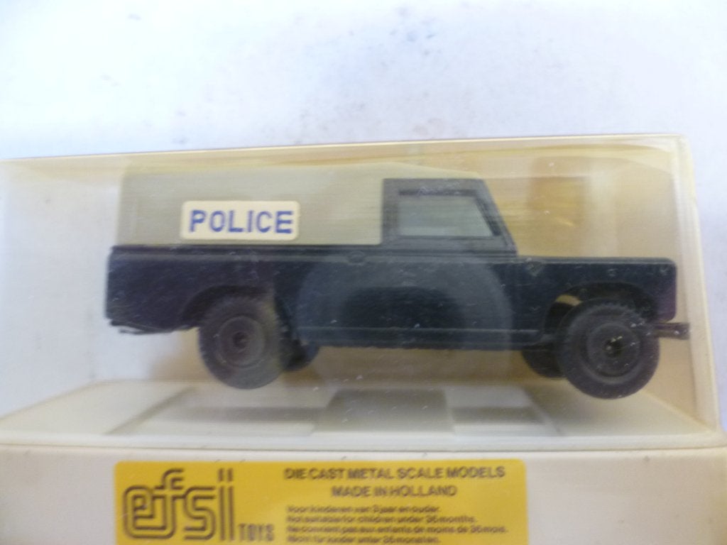 Efsi Holland Land Rover Police nieuw in doosje modelauto., Ophalen of Verzenden, Nieuw, Auto