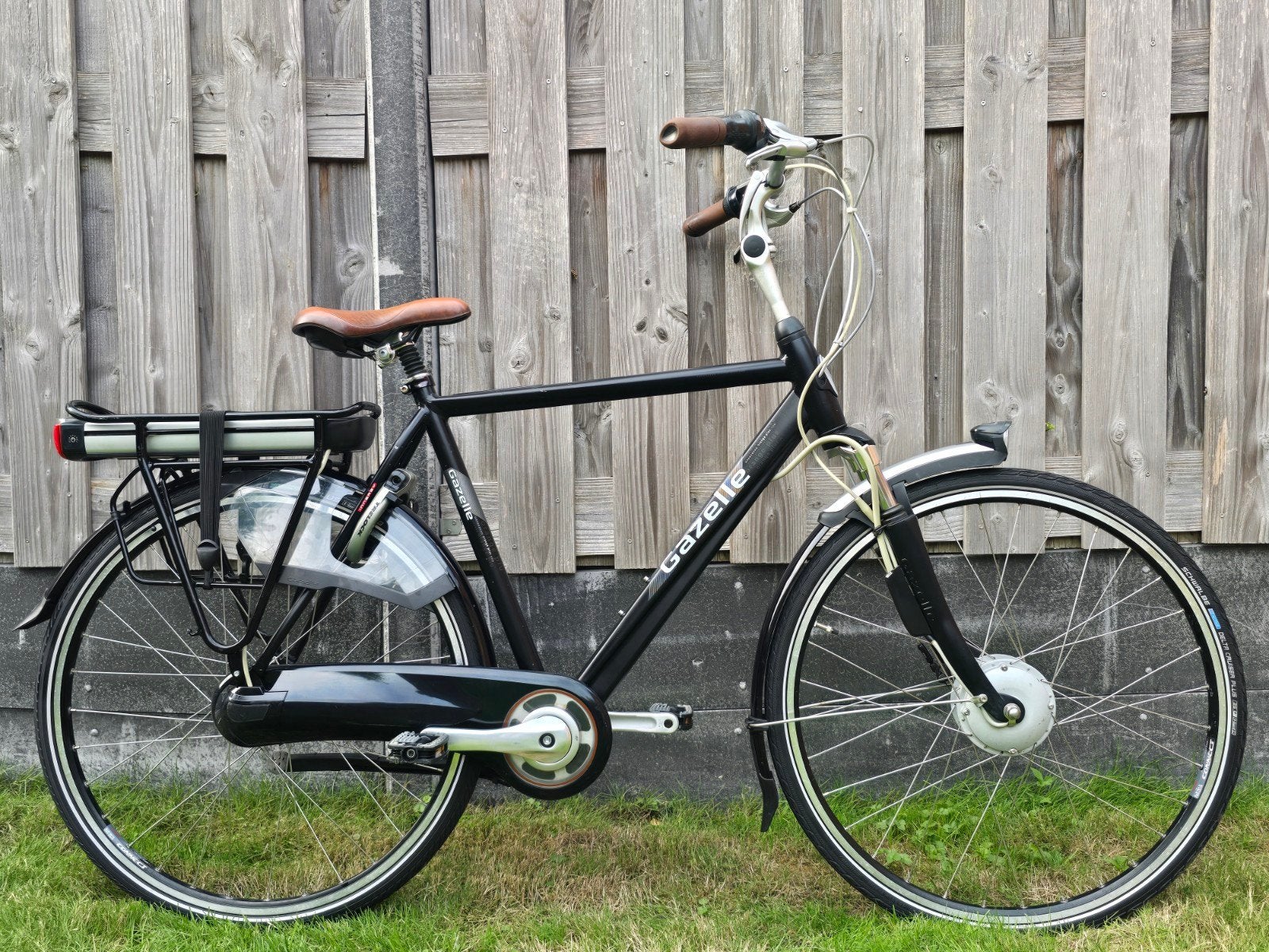 Gazelle Orange Plus 57cm Heren E-Bike Elektrischefiets, Ophalen, Versnellingen, Zo goed als nieuw, 57 tot 61 cm