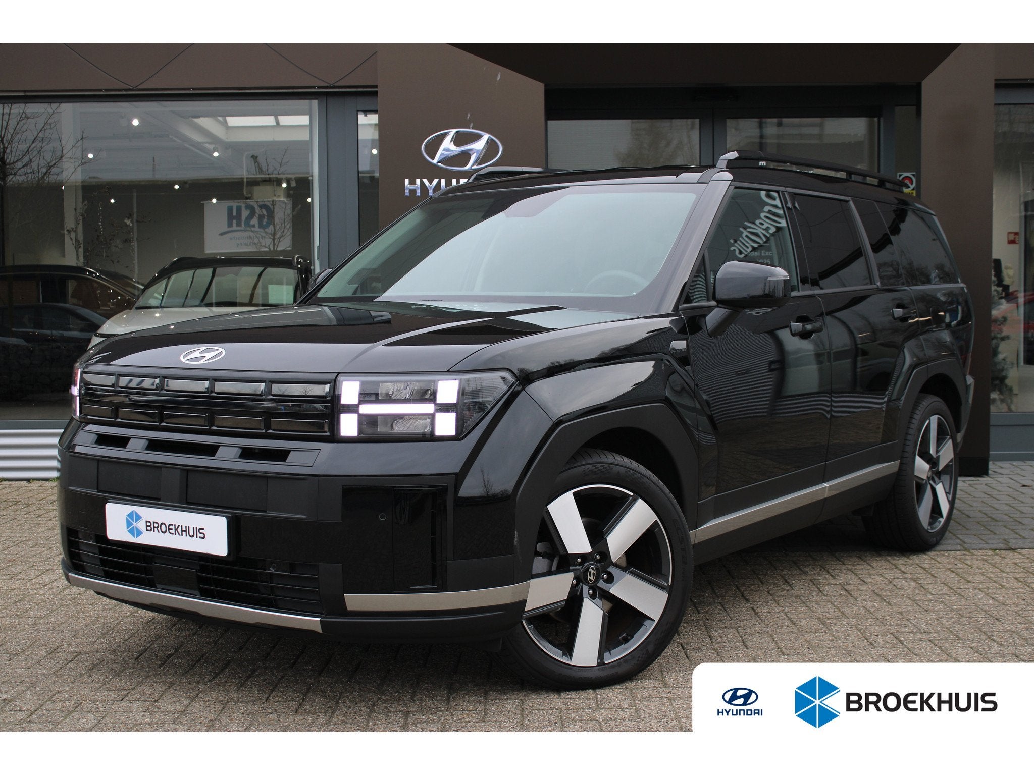 Hyundai SANTA FE 1.6 T-GDI PHEV Comfort Smart 4WD 7p., Auto's, 12 maanden, Santa Fe, Gebruikt, 4 cilinders