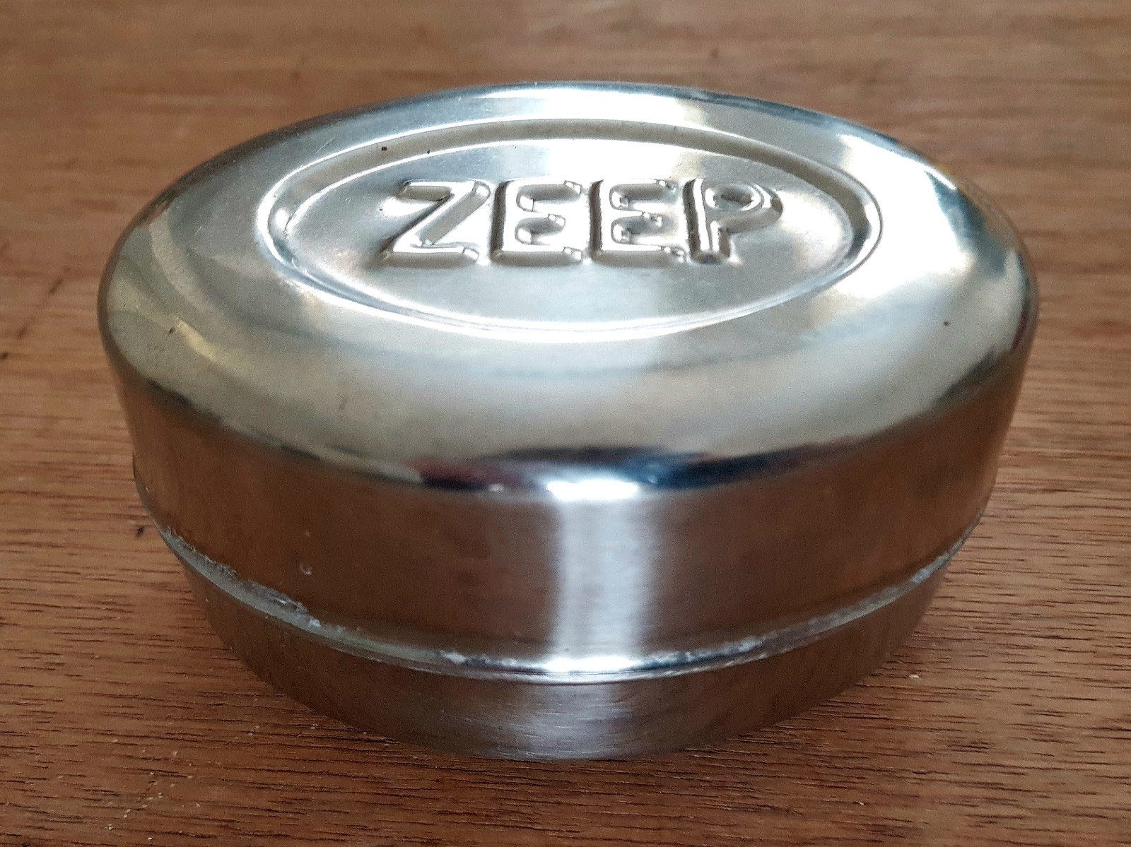 Zeep doos ovaal rvs metaal voor badkamer / toilet, Ophalen, Zo goed als nieuw, Overige typen