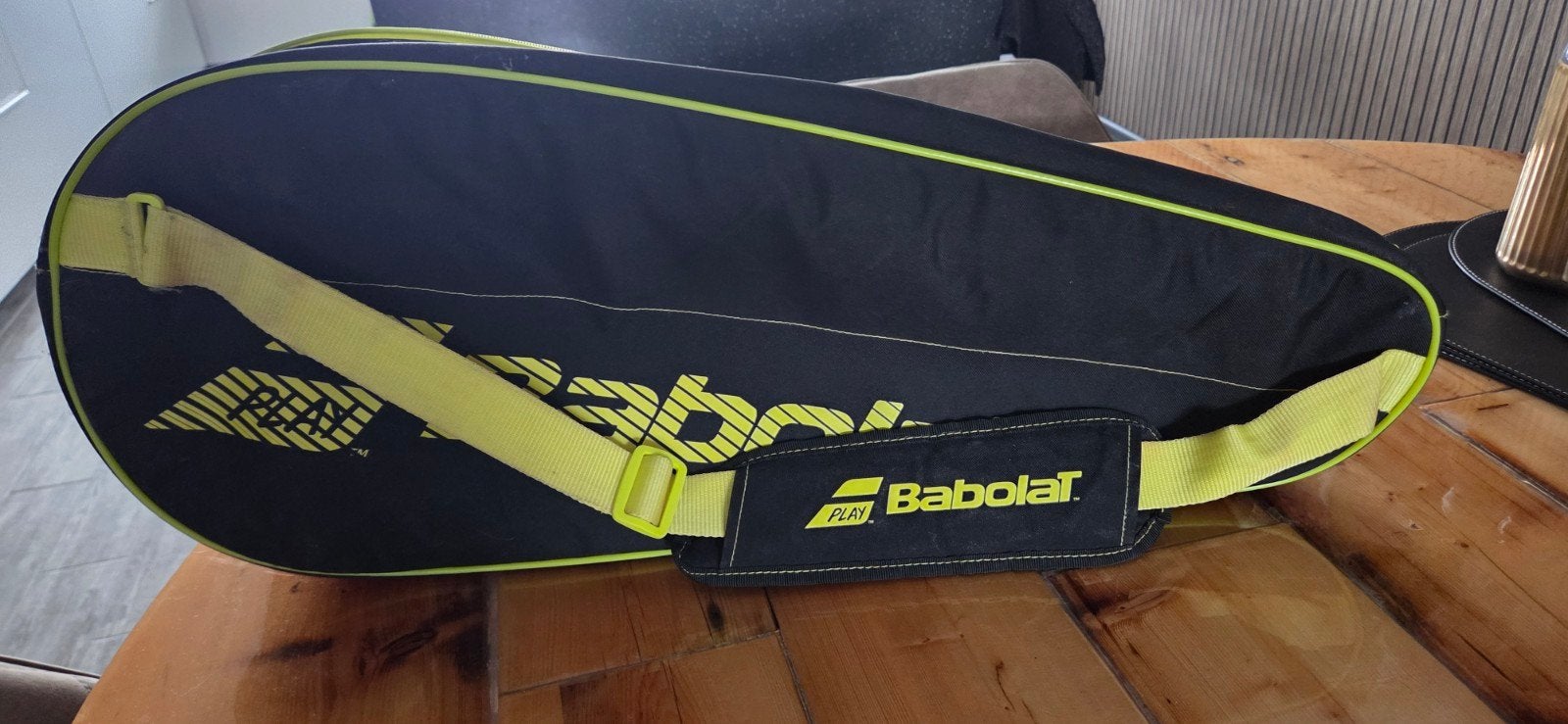 Babolat Tennistas - Zwart/Geel, Sport en Fitness, Ophalen, Gebruikt, Tas, Babolat