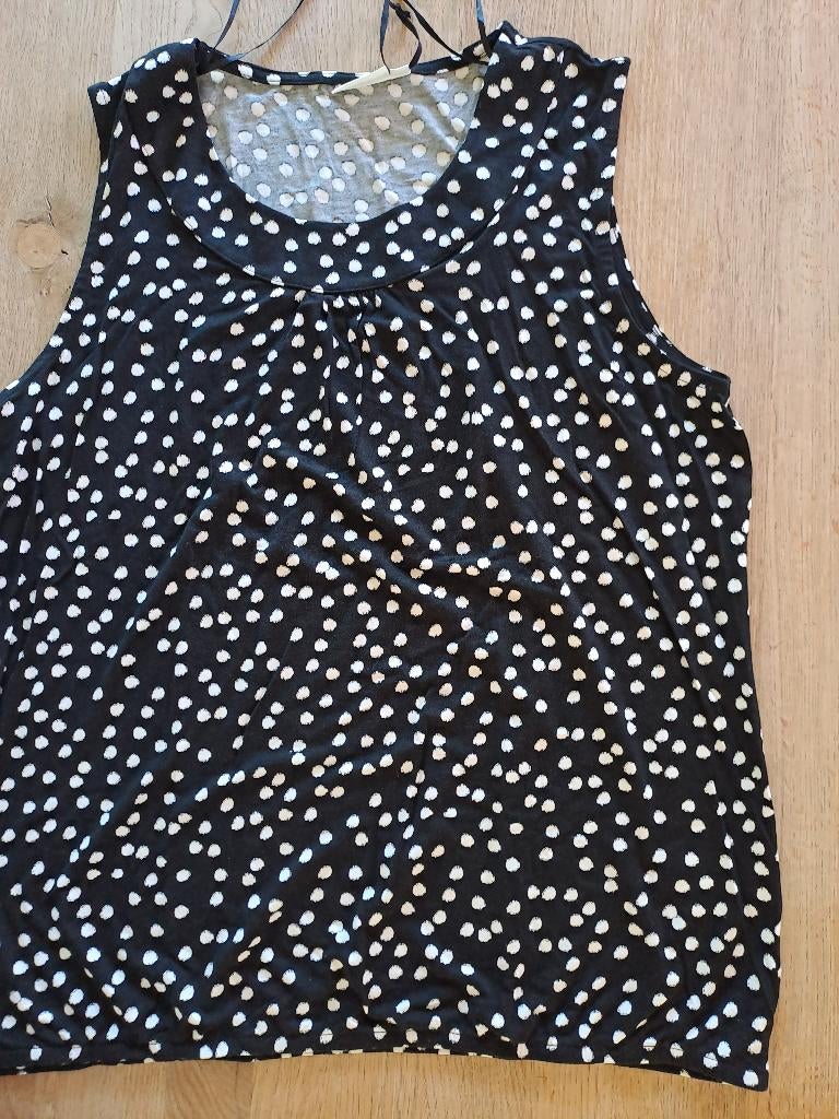 DAMES TOPJE. NIEUW. ZWART/WIT. XXL. CITY LIVE., Kleding | Dames, City Life, Zwart, Maat 46/48 (XL) of groter, Nieuw