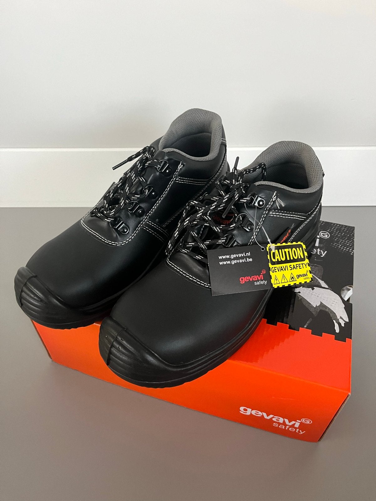 Gevavi Safety GS11-00 S3 Veiligheidsschoenen Zwart Maat 42, Ophalen of Verzenden, Nieuw, Heren, Schoenen