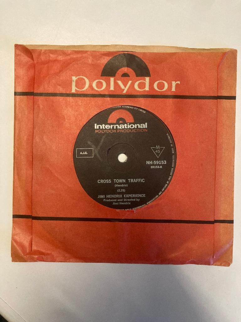 Jimi Hendrix crosstown traffic have you ever been 7inch, Gebruikt, 7 inch, Single, Ophalen of Verzenden