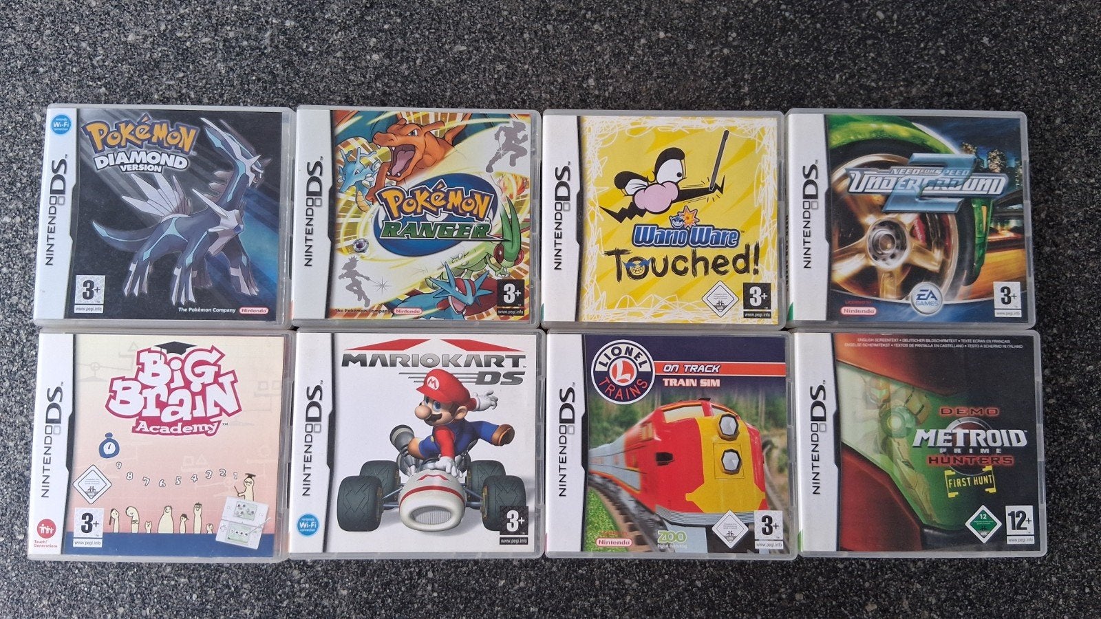 Nintendo DS Games - Diverse Collectie (8 stuks), Gebruikt, 1 speler, Racen en Vliegen, Ophalen of Verzenden