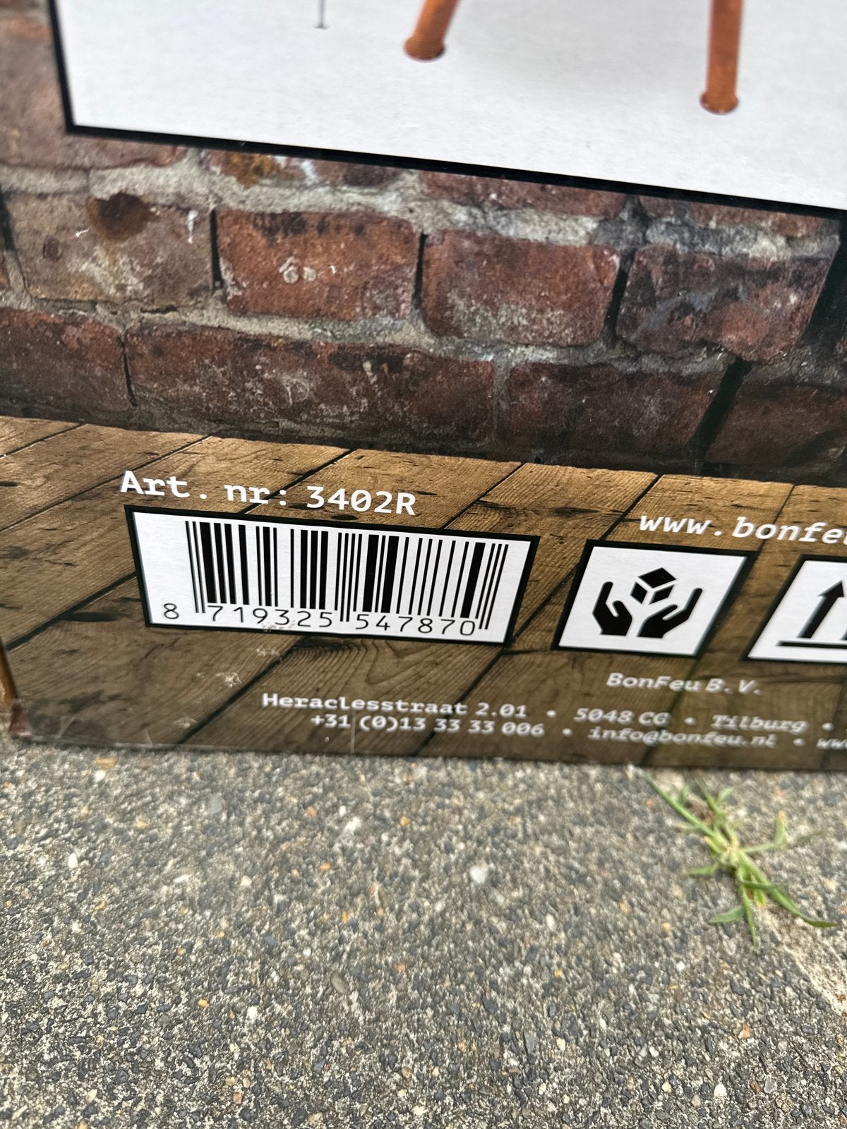 BonFeu BonVes 34R Vuurkorf/BBQ - Nieuw in doos, Ophalen, Nieuw, Vuurkorf