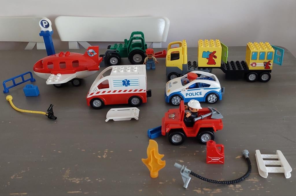 DUPLO voertuigen, Ophalen of Verzenden, Zo goed als nieuw, Duplo