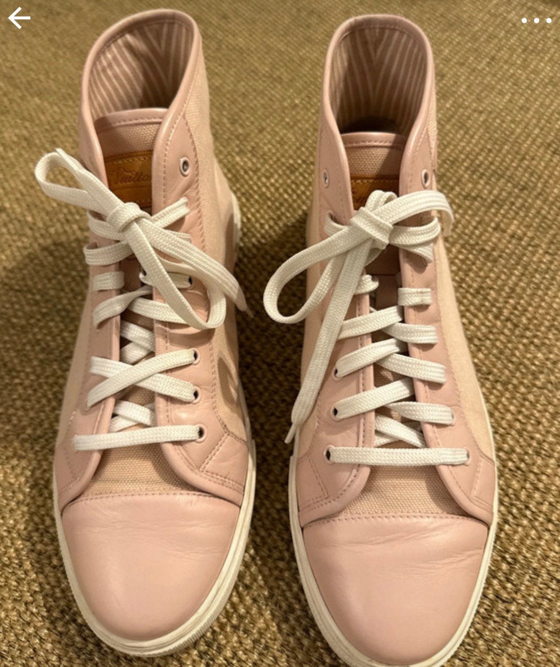 Louis Vuitton gympen, Ophalen of Verzenden, Gedragen, Roze, Sneakers of Gympen