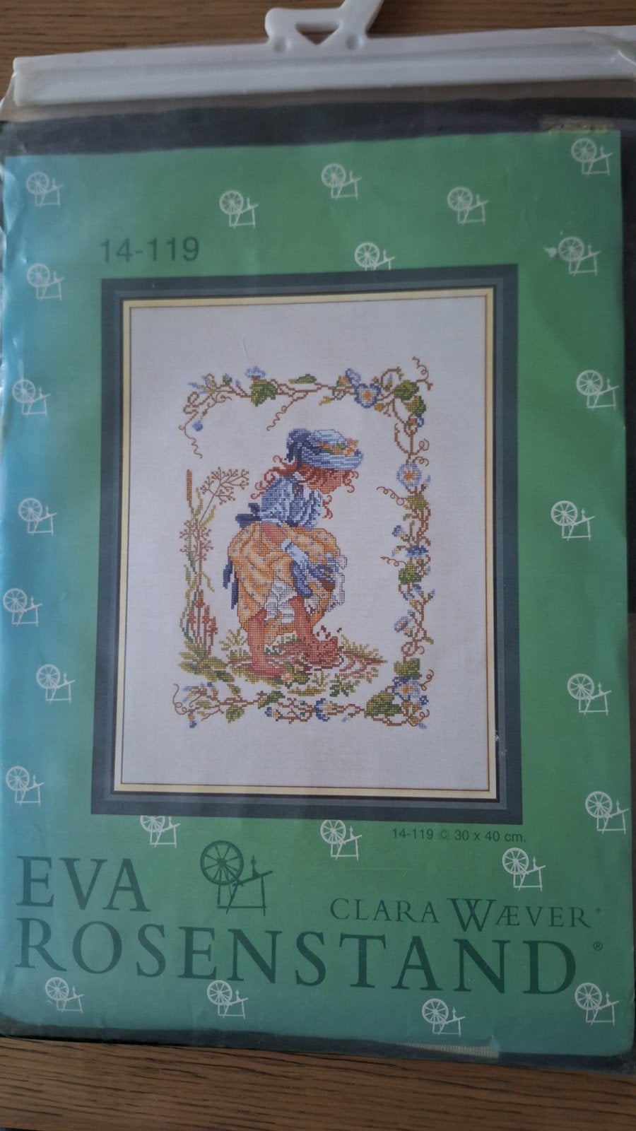 Borduurpakket Eva Rosenstand., Ophalen of Verzenden, Zo goed als nieuw, Borduurpakket