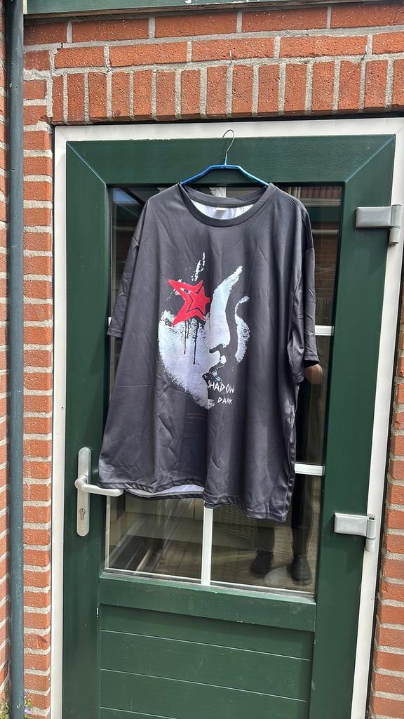 Stoer shirt 5XL, Kleding | Dames, Ophalen of Verzenden, Nieuw, Zwart, Shirt of Top