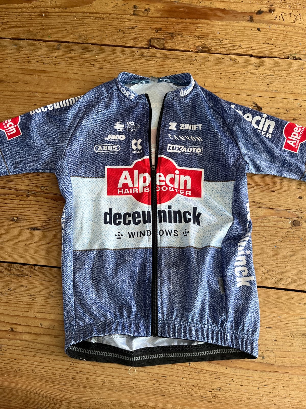 Alpecin wielershirt maat 146, Ophalen of Verzenden, Gebruikt, Kleding