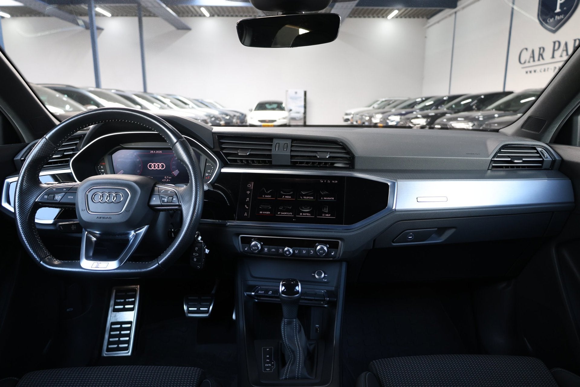 Audi Q3 Sportback 40 TFSI quattro S Edition 190+PK 3x S-LINE, Automaat, Gebruikt, 1984 cc, Wit