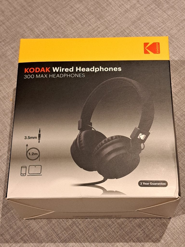Koptelefoon Kodak 300 MAX Wired On-ear Headphone NIEUW, Ophalen of Verzenden, Nieuw, Overige merken