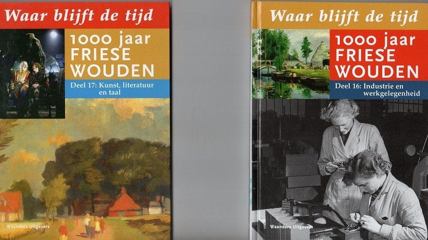 1000 jaar friese wouden 14 boekjes nieuw, Verzenden, 14e eeuw of eerder, Nieuw