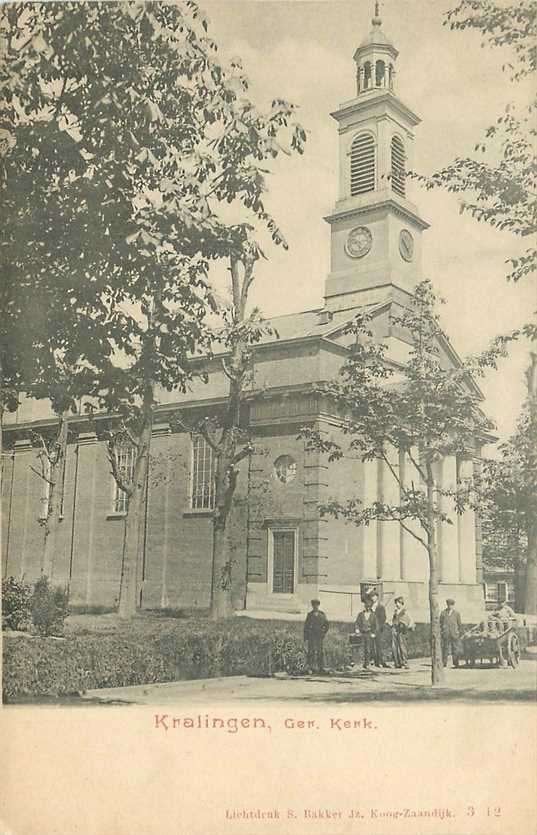 380-217-015 Rotterdam Kralingen Geref Kerk, Verzamelen, Verzenden, Voor 1920, Zuid-Holland