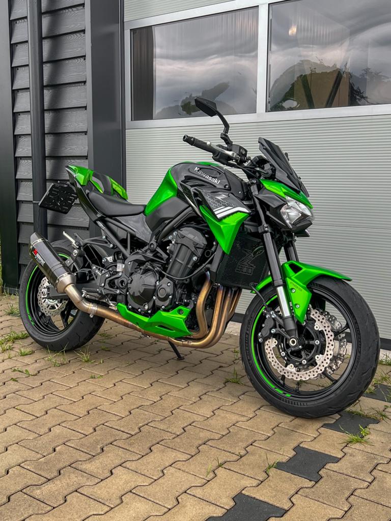 Kawasaki Z900 2020 35kw A2 ABS TFT Akrapovic, Occasion, 4 cilinders, 948 cc, Bedrijf