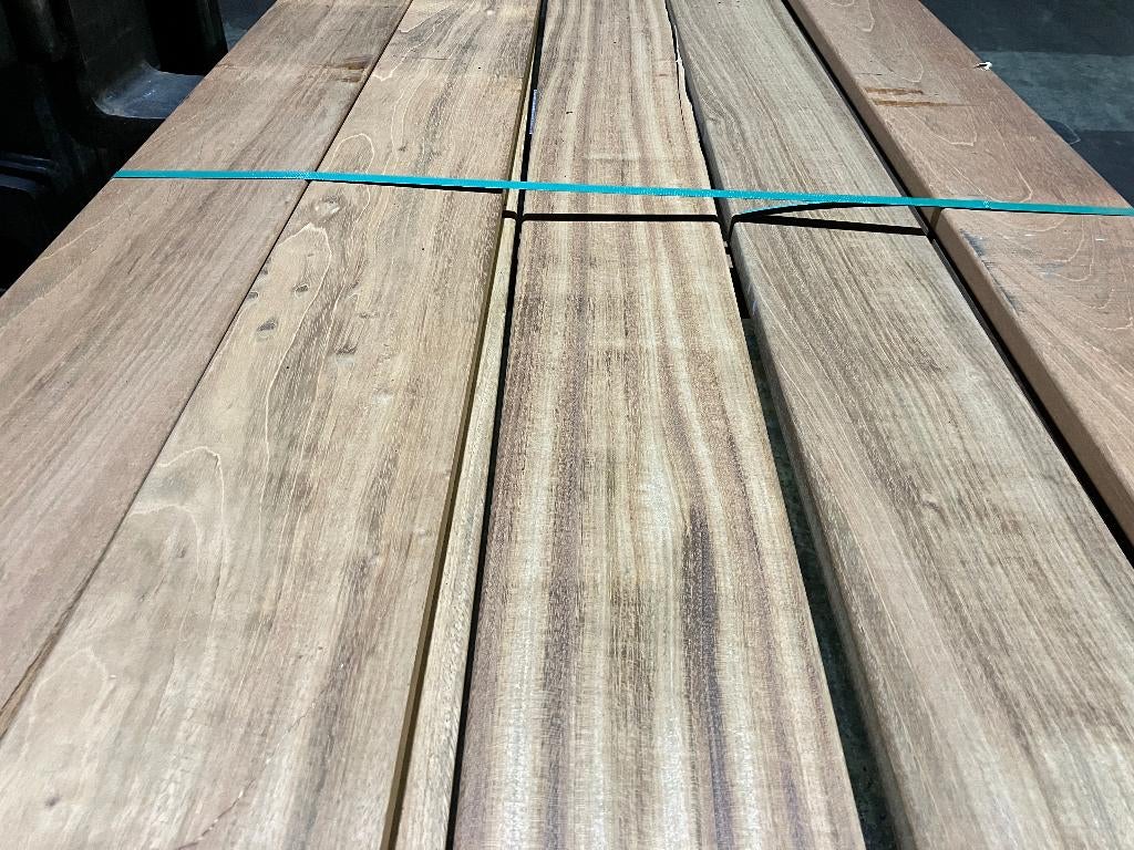Hardhout-Jatoba–vlonderplanken-terrasplanken-planken-vlonder, Tuin en Terras, Terrasdelen en Vlonders, Ophalen, Nieuw, Hout