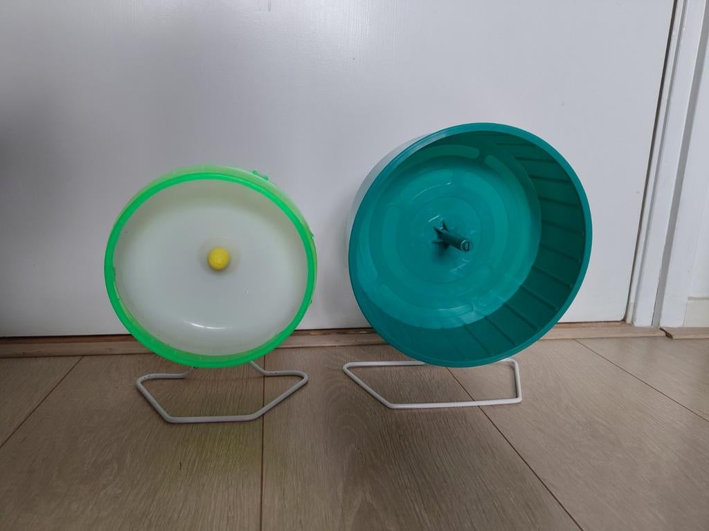 Hamster wheels, Ophalen