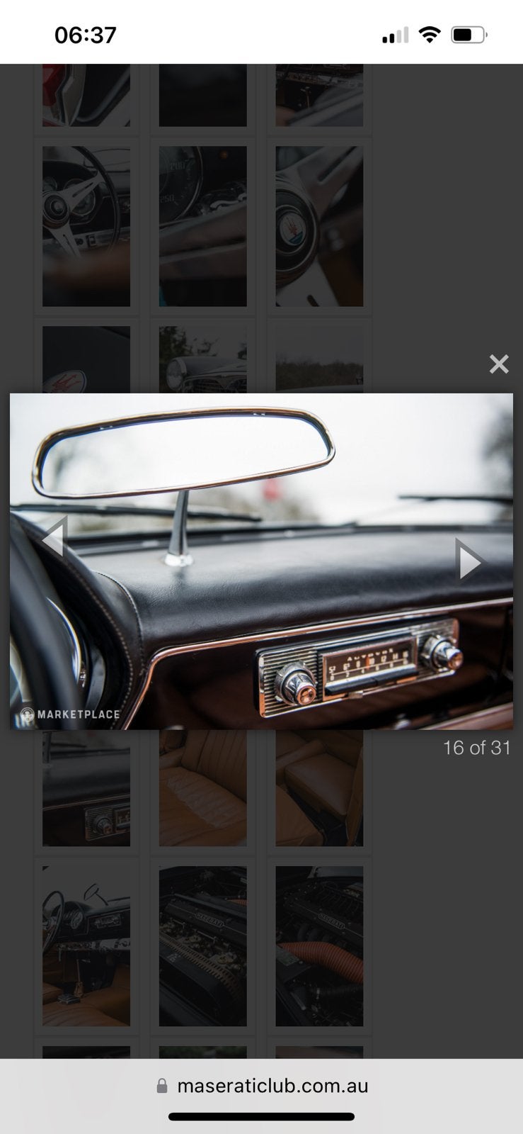 Massetati 3500 vignale spyder, Ophalen of Verzenden