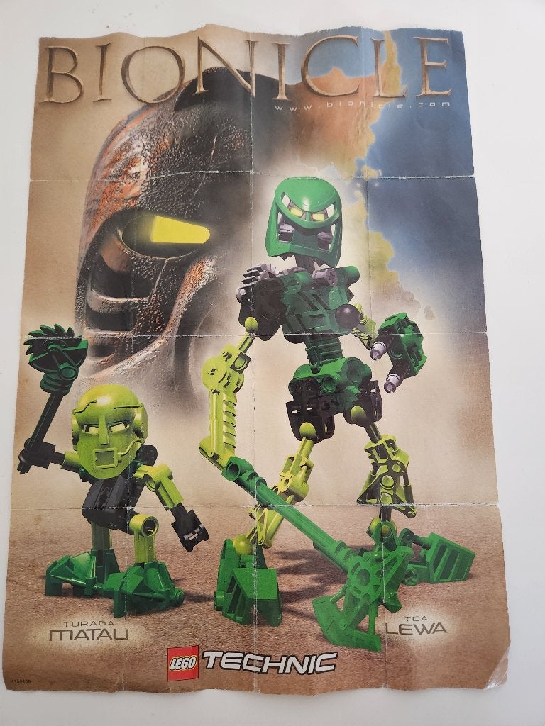 LEGO 8541 Matau - bouwtekening, Gebruikt, Lego, Overige typen, Ophalen of Verzenden