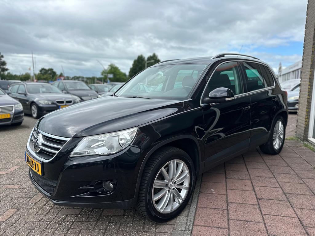 Volkswagen Tiguan 1.4 TSI Sport&Style 4Motion 4x4, Auto's, Volkswagen, Stof, Gebruikt, 4 cilinders, Zwart