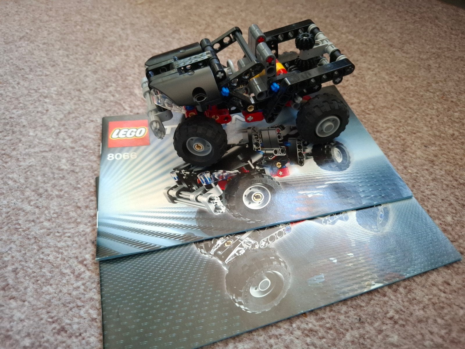 Lego Technic 8066 Crosser - Zo goed als nieuw, Ophalen of Verzenden, Zo goed als nieuw