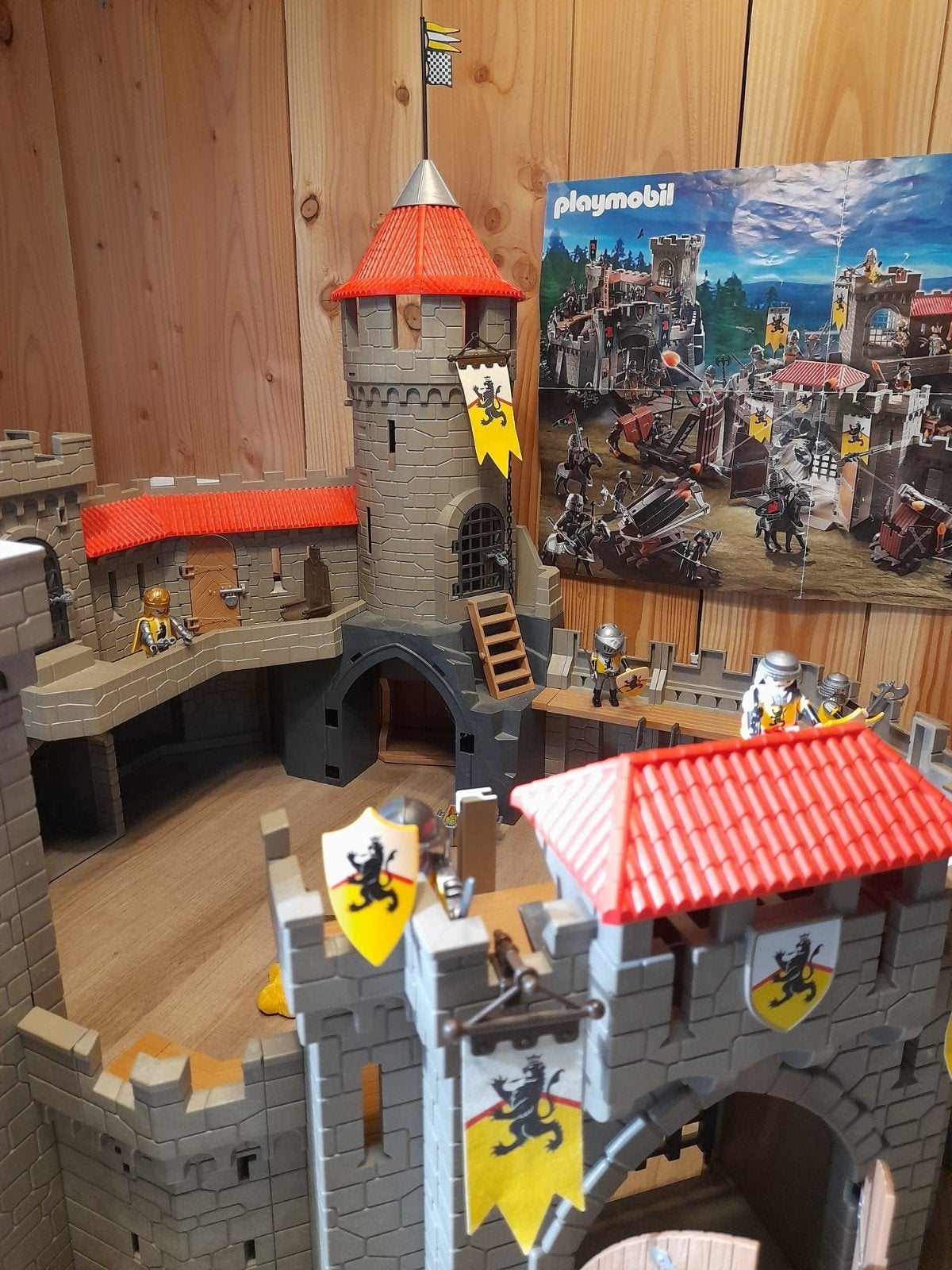 XXL Kasteel 4865 met uitbreiding 7478, Gebruikt, Complete set, Ophalen of Verzenden, Kasteel/Fort