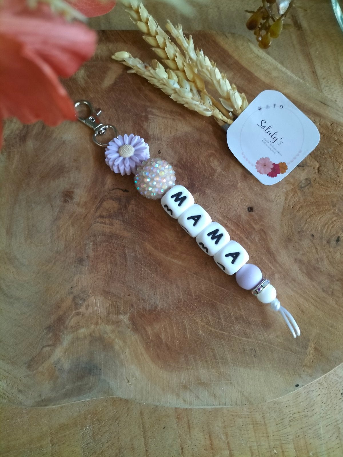 Nieuw • Tashanger mama • Daisy Lila 🤍, Verzamelen, Salutys kinder- en kraamcadeaus, Dier of Natuur, Nieuw, Ophalen of Verzenden