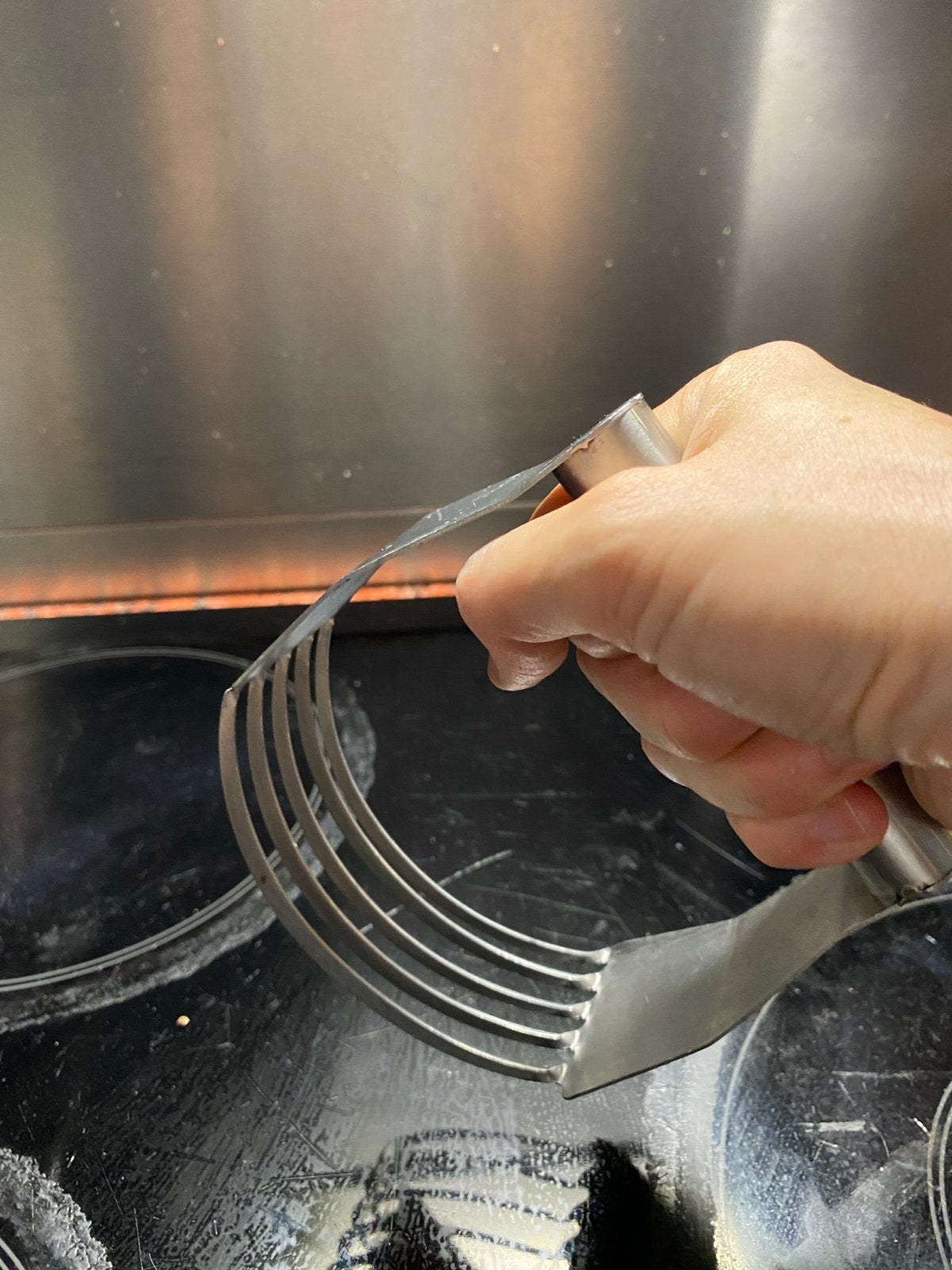 Deegmenger voor koekjes en gebak, Zilver, Ophalen of Verzenden, Metaal, Overige merken