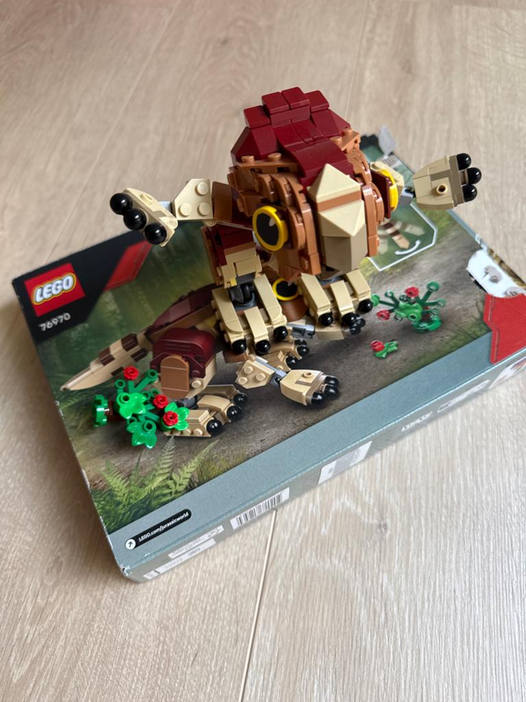 Lego 76970 Jurassic World Stygimoloch Breakout compleet, Jurassic World, Lego, Ophalen of Verzenden, Zo goed als nieuw