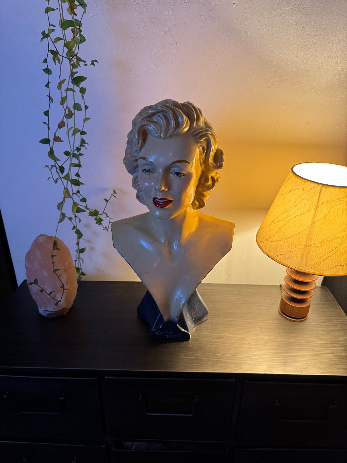 Vintage Marilyn Monroe Buste - Hollywood Glamour, Ophalen, Gips, Buste, 20 - 50 cm