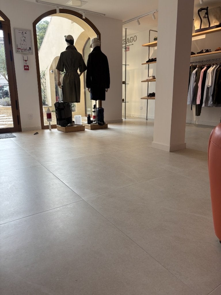 Tegels  Etrea Sabbia 900x900x9.5mm naturale voorraad, Nieuw, 10 m² of meer, Vloertegels, Overige materialen