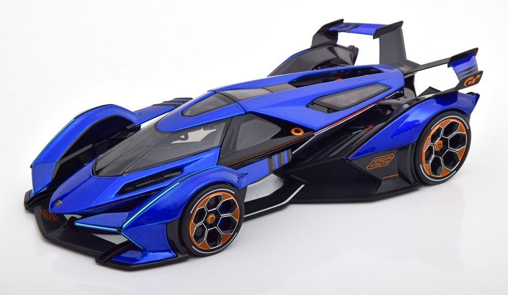 Lamborghini Lambo V12 Vision Gran Turismo 2020 Blauw 1-18 Ma, Tschuiten@hotmail.com, Auto, Nieuw, Ophalen of Verzenden